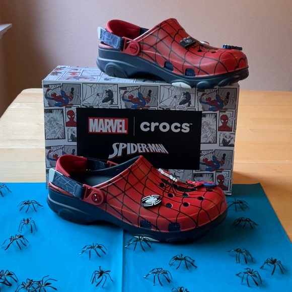 🕷️🕸️🕷️ CROCS SPIDER- MAN CLOG 🕷️🕸️🕷️ NWT 🕷️🕸️🕷️ - Picture 13 of 16